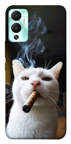 Чехол itsPrint Cat cigar для Infinix Hot 12 Play