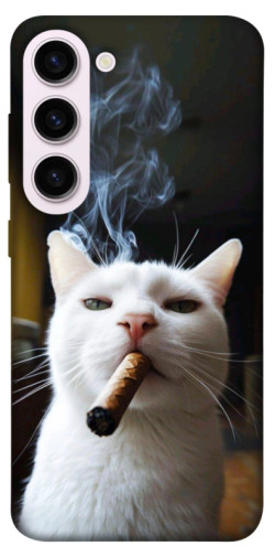Чехол itsPrint Cat cigar для Samsung Galaxy S23+