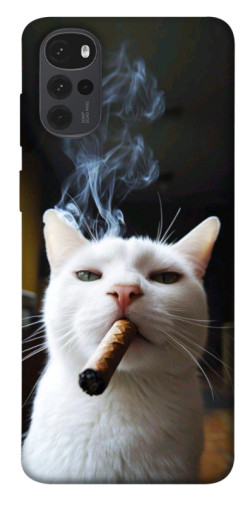 Чехол itsPrint Cat cigar для Motorola Moto G22