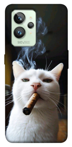 Чехол itsPrint Cat cigar для Realme GT2