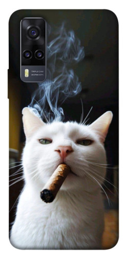 Чехол itsPrint Cat cigar для Vivo Y31