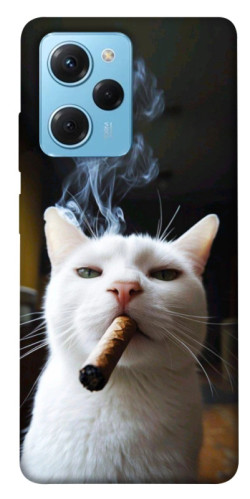 Чохол itsPrint Cat cigar для Xiaomi Poco X5 Pro 5G