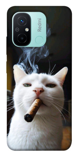 Чохол itsPrint Cat cigar для Xiaomi Redmi 12C