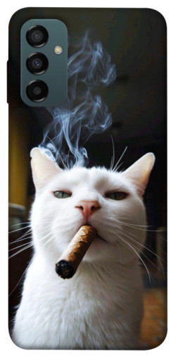 Чохол itsPrint Cat cigar для Samsung Galaxy M14 5G