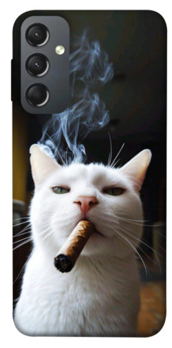 Чехол itsPrint Cat cigar для Samsung Galaxy A24 4G