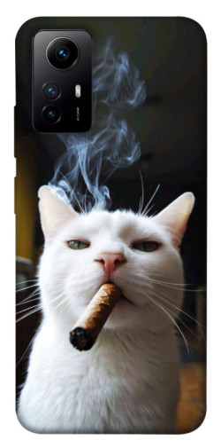 Чохол itsPrint Cat cigar для Xiaomi Redmi Note 12S