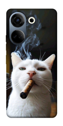 Чехол itsPrint Cat cigar для TECNO Camon 20 Pro (CK7n)