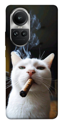 Чохол itsPrint Cat cigar для Oppo Reno 10