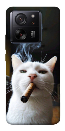Чохол itsPrint Cat cigar для Xiaomi 13T
