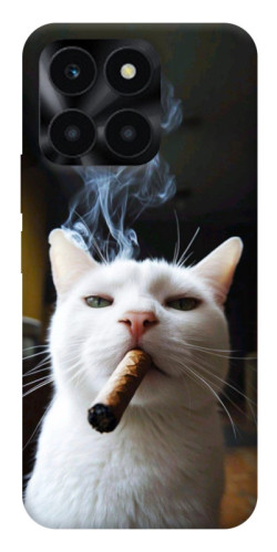 Чехол itsPrint Cat cigar для Huawei Honor X6a