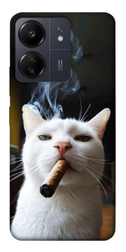 Чохол itsPrint Cat cigar для Xiaomi Redmi 13C