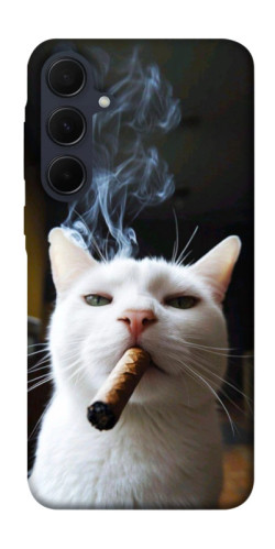 Чехол itsPrint Cat cigar для Samsung Galaxy A55