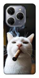 Чехол itsPrint Cat cigar для TECNO Spark 20 Pro