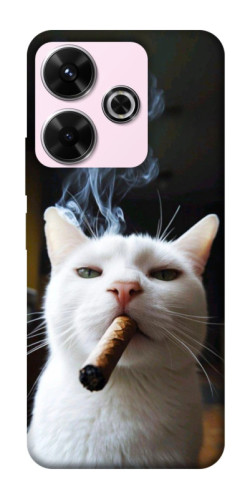 Чохол itsPrint Cat cigar для Xiaomi Redmi 13 4G / Poco M6 4G