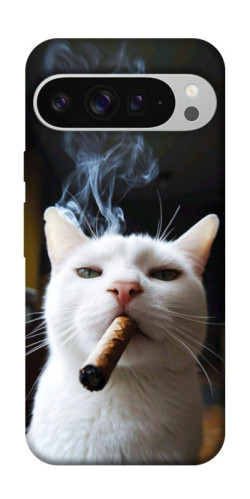 Чехол itsPrint Cat cigar для Google Pixel 9 Pro XL