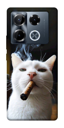 Чехол itsPrint Cat cigar для Infinix Note 40 Pro 4G