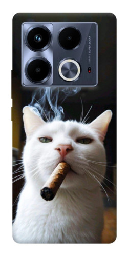 Чехол itsPrint Cat cigar для Infinix Note 40 4G