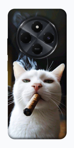 Чохол itsPrint Cat cigar для Xiaomi Redmi 14C / Poco C75