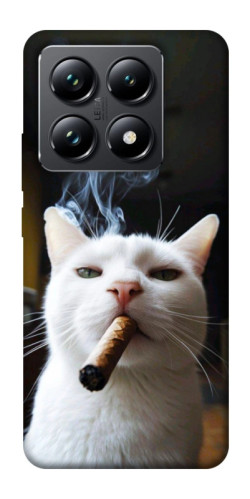 Чохол itsPrint Cat cigar для Xiaomi 14T Pro