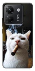 Чехол itsPrint Cat cigar для Xiaomi Poco M7 Pro 5G
