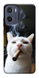 Чехол itsPrint Cat cigar для Motorola Moto G05