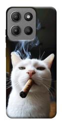 Чехол itsPrint Cat cigar для Motorola Moto G15 4G