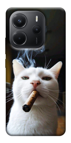 Чехол itsPrint Cat cigar для Xiaomi Redmi Note 14 4G (Europe version)
