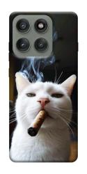 Чехол itsPrint Cat cigar для Motorola Edge 60 Pro