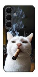 Чехол itsPrint Cat cigar для Samsung Galaxy S25 FE