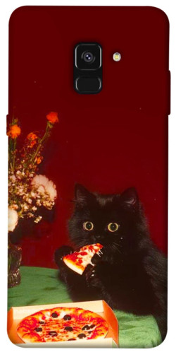 Чохол itsPrint Pizza paws для Samsung A530 Galaxy A8 (2018)
