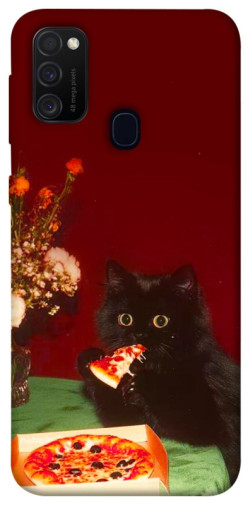 Чохол itsPrint Pizza paws для Samsung Galaxy M30s / M21