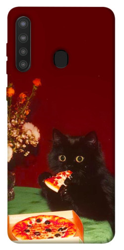 Чехол itsPrint Pizza paws для Samsung Galaxy A21