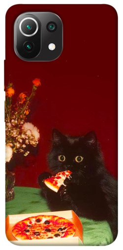 Чехол itsPrint Pizza paws для Xiaomi Mi 11 Lite