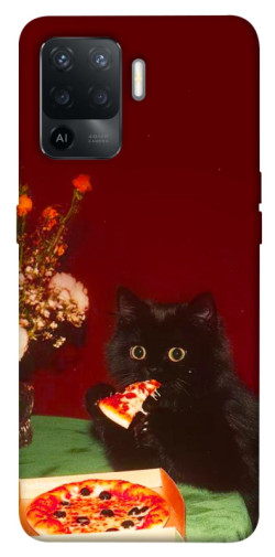 Чехол itsPrint Pizza paws для Oppo Reno 5 Lite