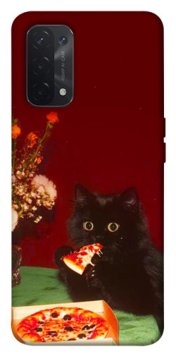 Чехол itsPrint Pizza paws для Oppo A54 4G