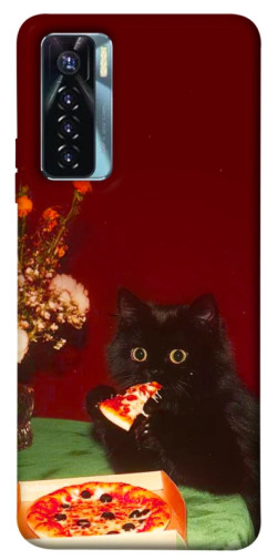 Чехол itsPrint Pizza paws для TECNO Camon 17 Pro