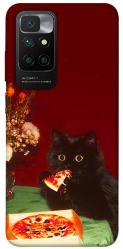 Чехол itsPrint Pizza paws для Xiaomi Redmi 10