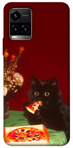 Чехол itsPrint Pizza paws для Vivo Y21 / Y33s