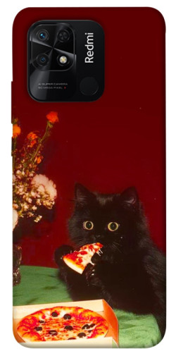 Чехол itsPrint Pizza paws для Xiaomi Redmi 10C