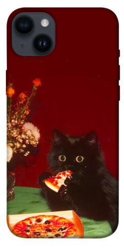 Чехол itsPrint Pizza paws для Apple iPhone 14 Plus (6.7")