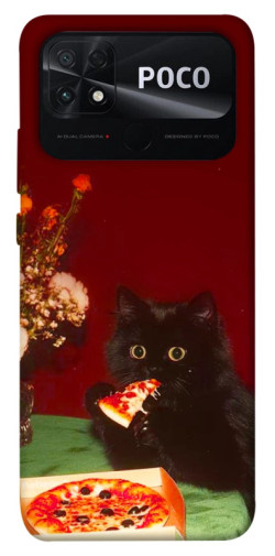 Чехол itsPrint Pizza paws для Xiaomi Poco C40