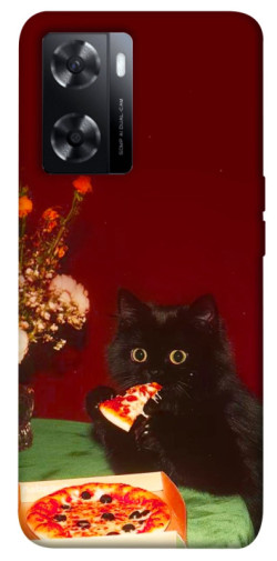 Чохол itsPrint Pizza paws для Oppo A57s
