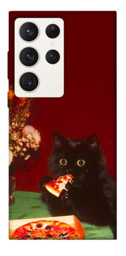 Чехол itsPrint Pizza paws для Samsung Galaxy S23 Ultra