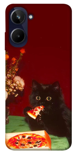 Чехол itsPrint Pizza paws для Realme 10 4G