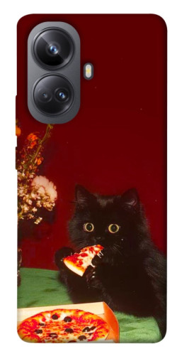 Чехол itsPrint Pizza paws для Realme 10 Pro+