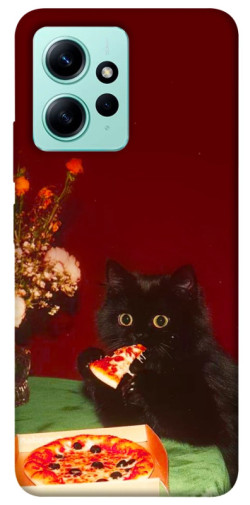Чехол itsPrint Pizza paws для Xiaomi Redmi Note 12 4G
