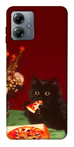 Чехол itsPrint Pizza paws для Motorola Moto G14