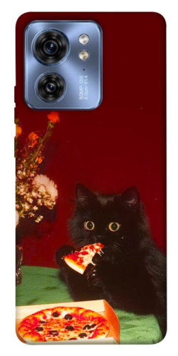 Чехол itsPrint Pizza paws для Motorola Edge 40