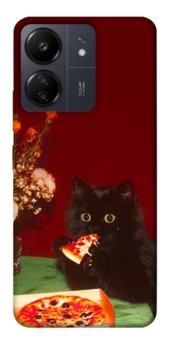 Чехол itsPrint Pizza paws для Xiaomi Redmi 13C