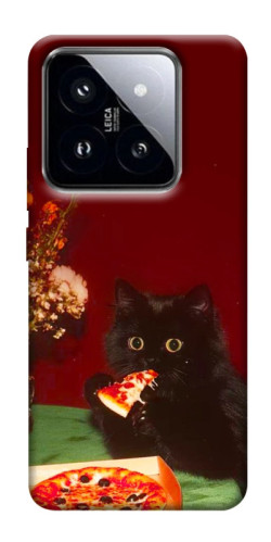 Чехол itsPrint Pizza paws для Xiaomi 14 Pro